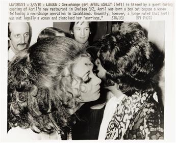 Press Photos, Trans Women, Five Examples, 1952-1970.